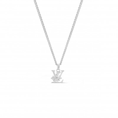 LOUIS VUITTON MONOGRAM ROW PENDANT M02254